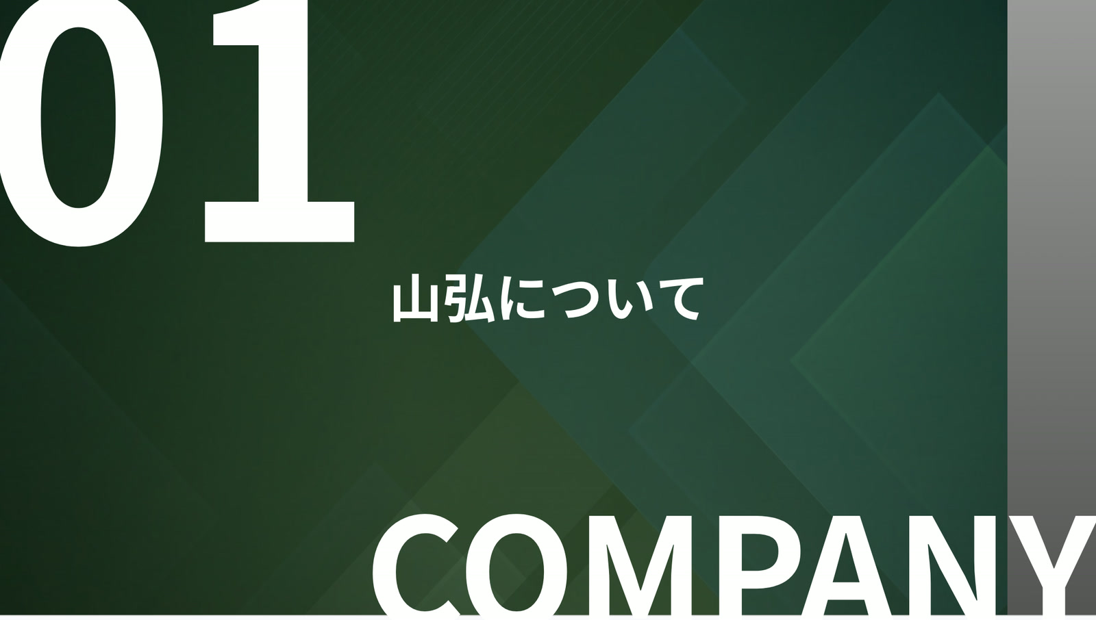 営業用会社案内